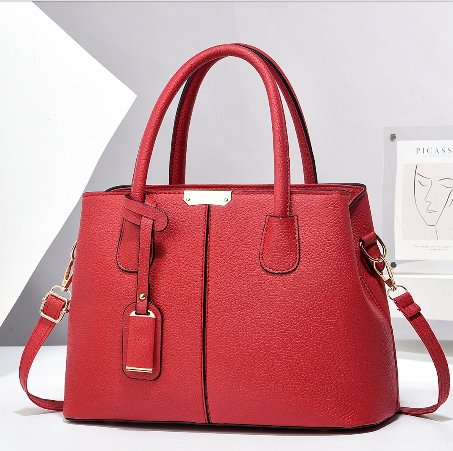 Sac bandoulière ROUGE