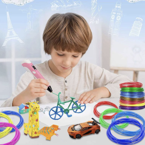Stylo d'impression 3D avec 20 couleurs de filament PLA OFFERTS !